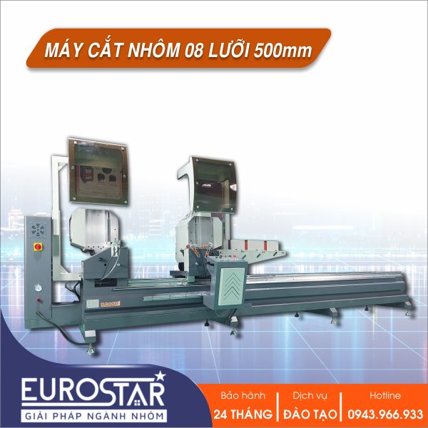 Máy Cắt Nhôm 08 Lưỡi 500mm