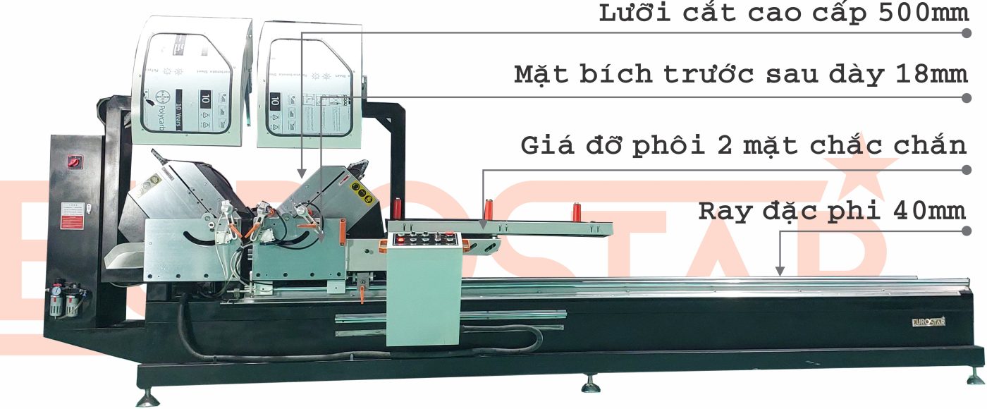 Máy cắt Nhôm 09 Lưỡi 500 HUAXIN