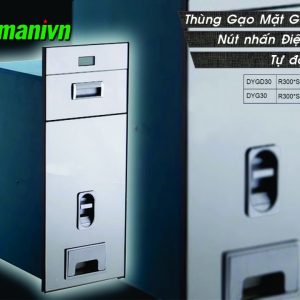 thùng gạo mặt gương