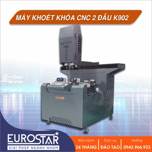 Máy Khoét Khóa CNC K902