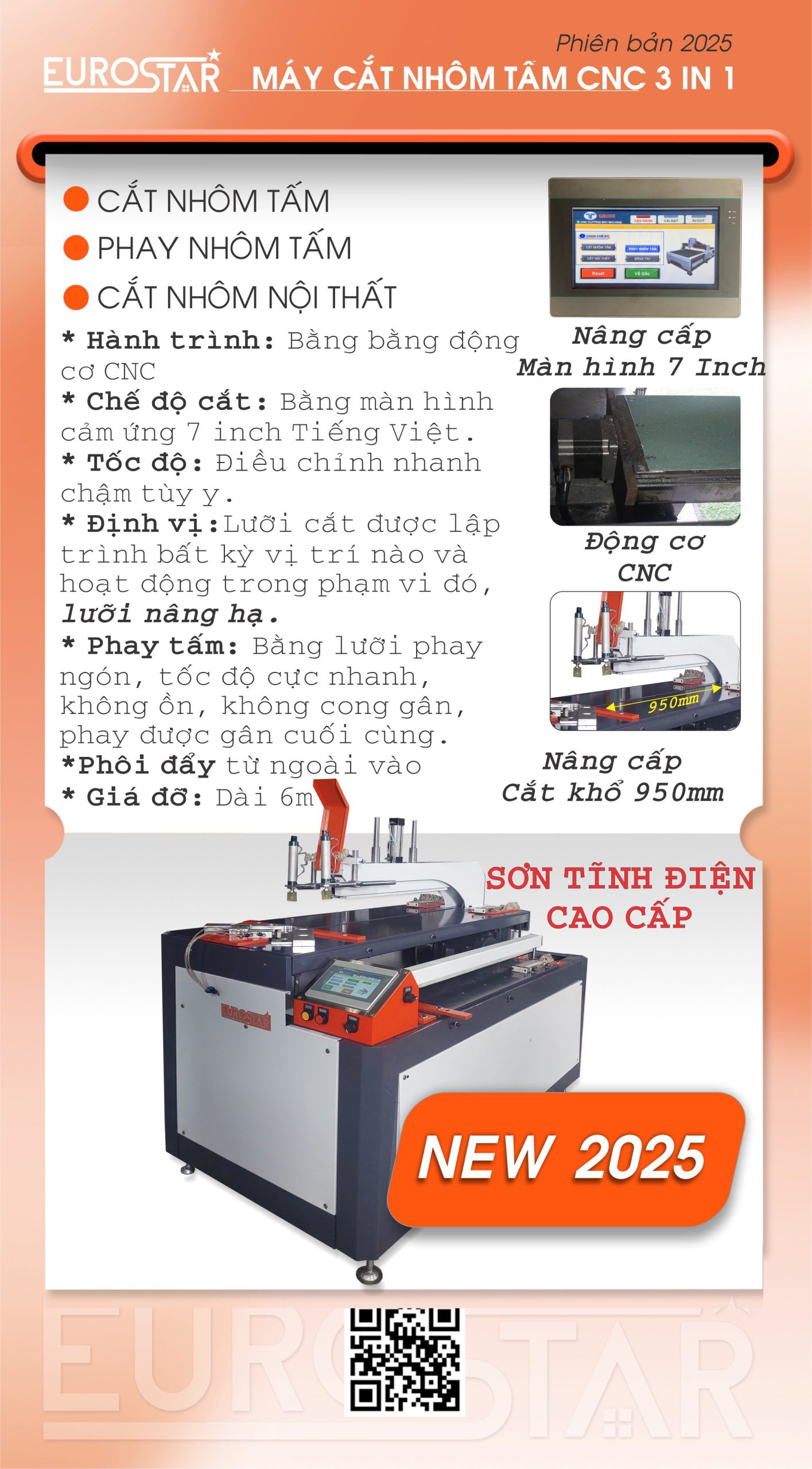 Máy Cắt Phay Nhôm Tấm CNC