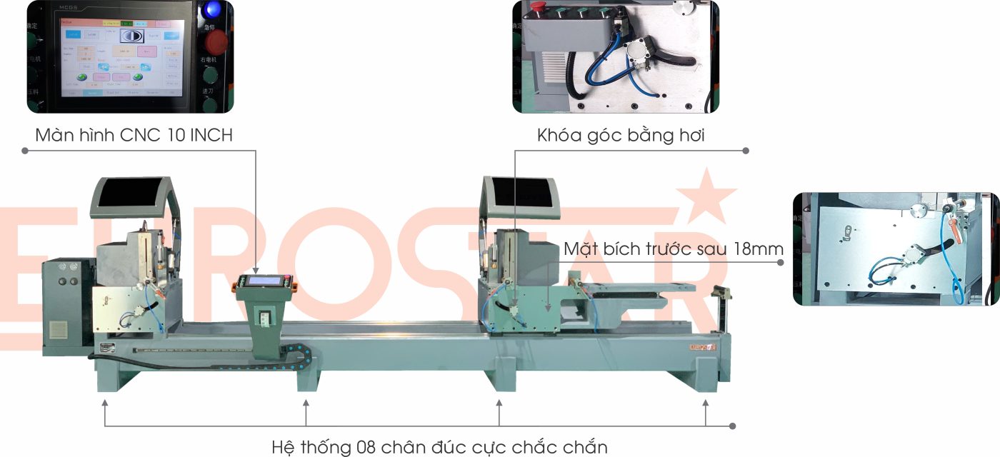 MÁY CẮT NHÔM CNC 550