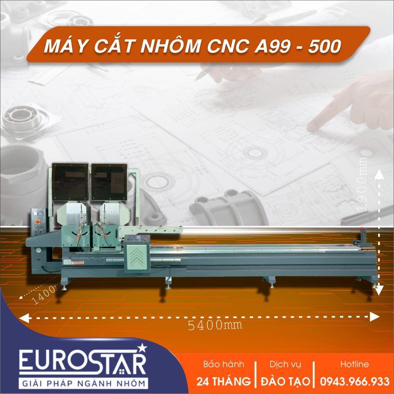 Máy Cắt Nhôm CNC A99-500