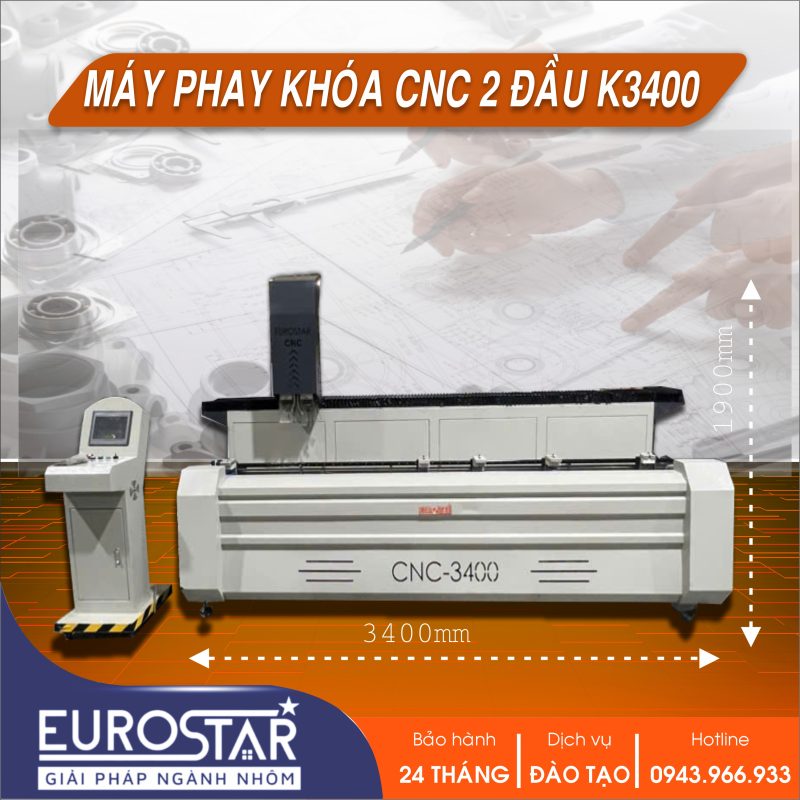 Máy Khoan Khóa CNC K3400