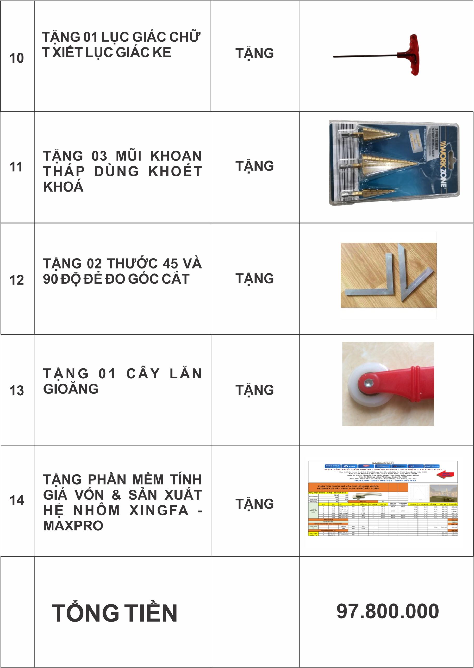 máy gia công cửa nhôm