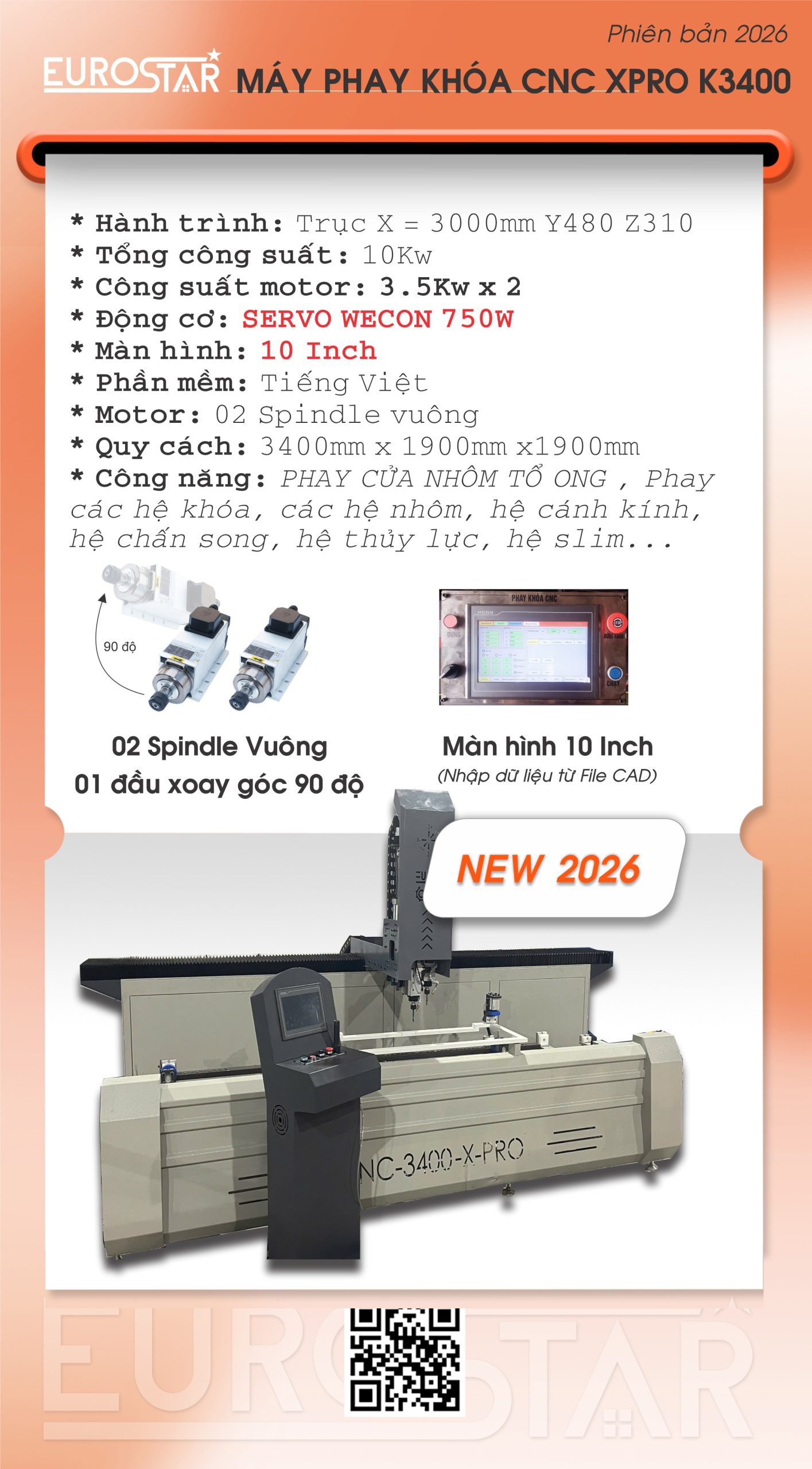 máy khoét nhôm 2 đầu
