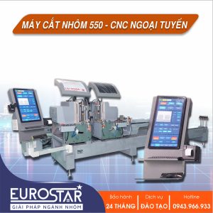 Máy Cắt Nhôm CNC 550 Ngoại Tuyến