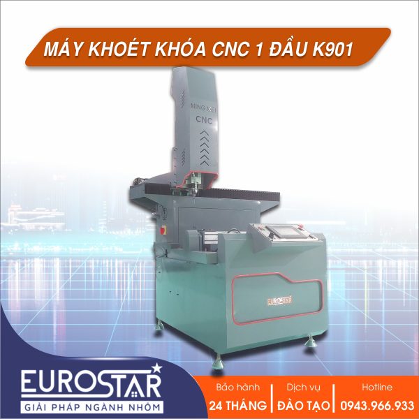 Máy Khoét Khóa CNC K901