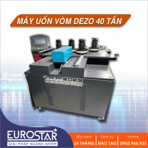 máy uốn vòm nhôm dezo