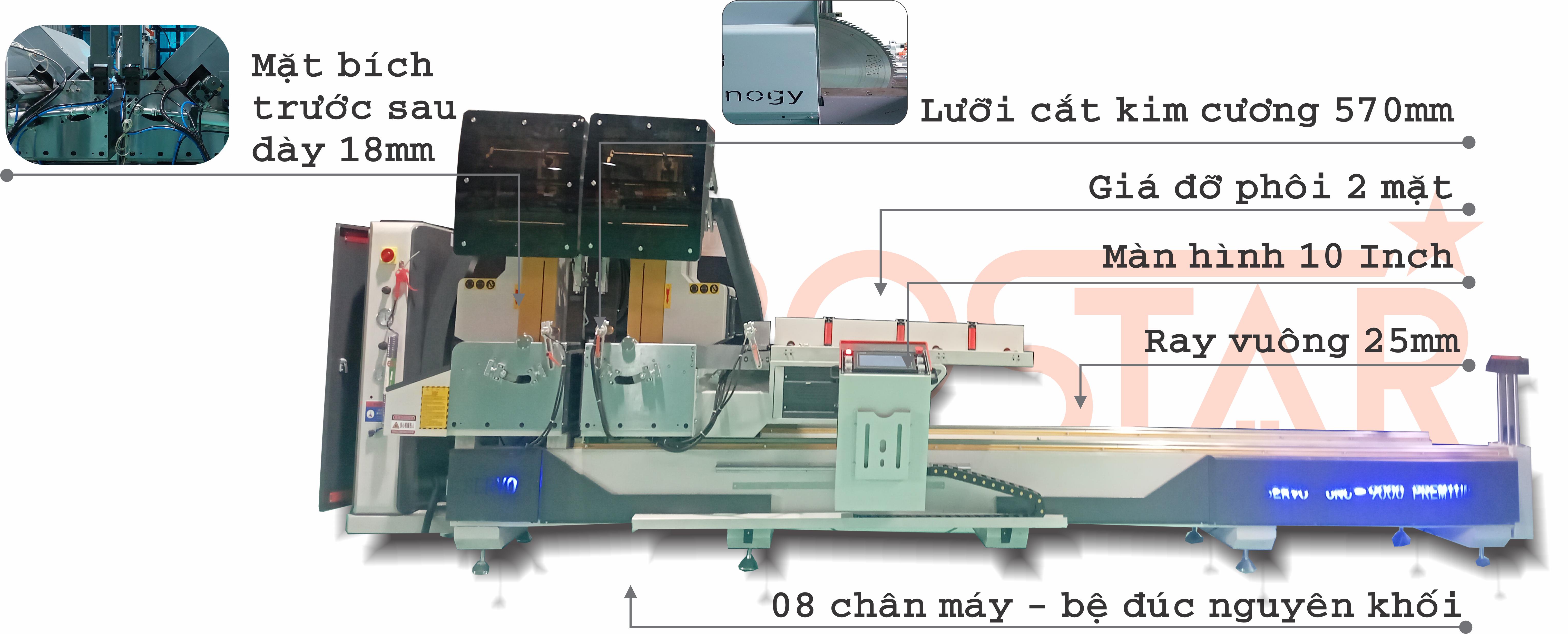 máy cắt nhôm CNC 570