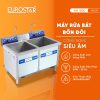 Máy rửa bát bồn đôi công nghiệp XW1800