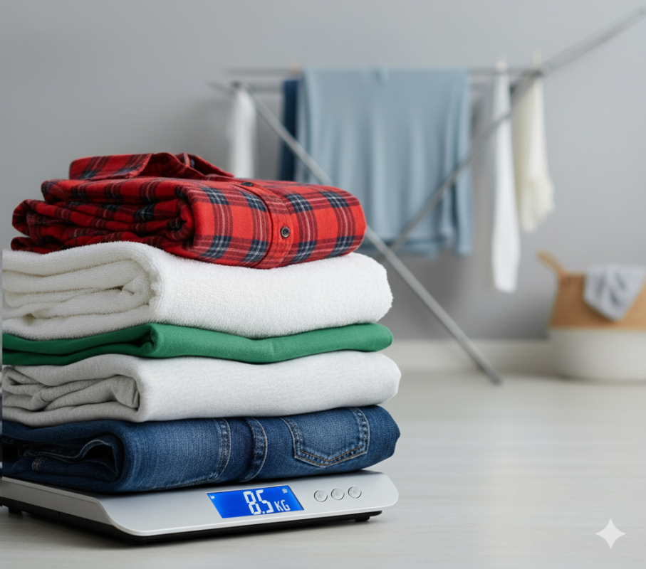 Máy giặt tính kg khô hay ướt ? Cách giặt bằng máy như thế nào là đúng ?