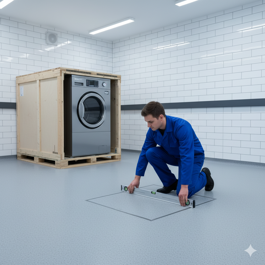 5 Điều Cần Kiểm Tra Khi Lắp Đặt Máy Giặt Công Nghiệp