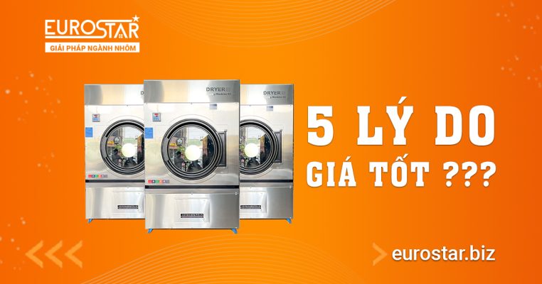 5 lý do "Máy giặt công nghiệp Shanghai" lại có giá tốt đến vậy.