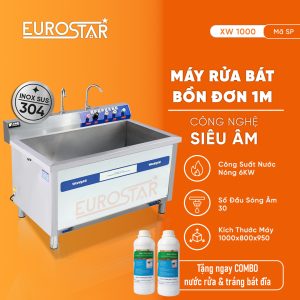 Máy Rửa Bát Công Nghiệp bồn đơn 1m Woldphill